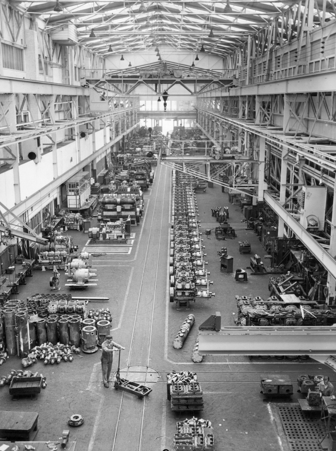 Interior of factory